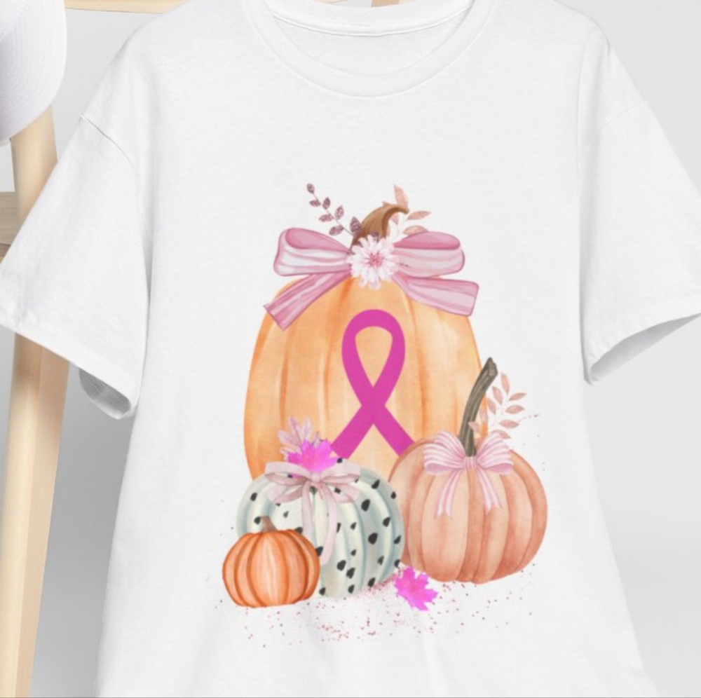 Fall Breast Cancer Awareness Tee